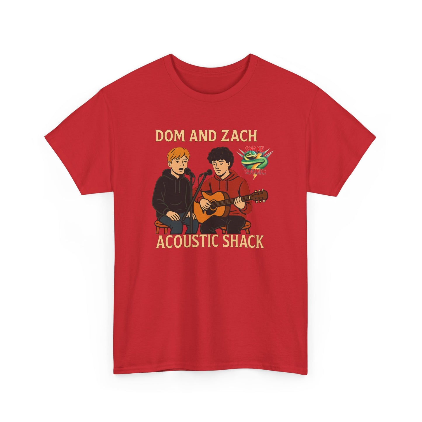 Acoustic Shack Unisex Heavy Cotton Tee - Perfect for Music Lovers