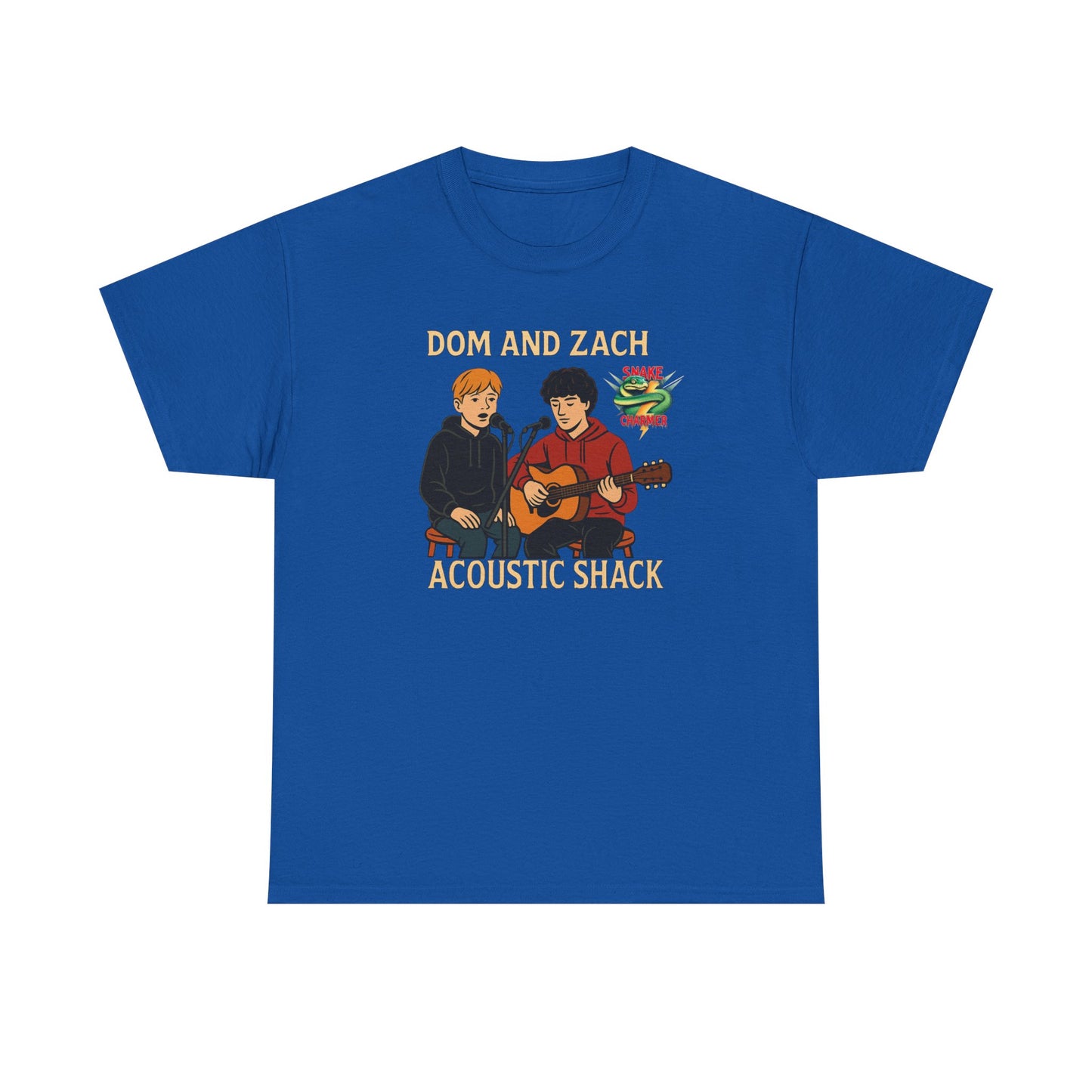 Acoustic Shack Unisex Heavy Cotton Tee - Perfect for Music Lovers