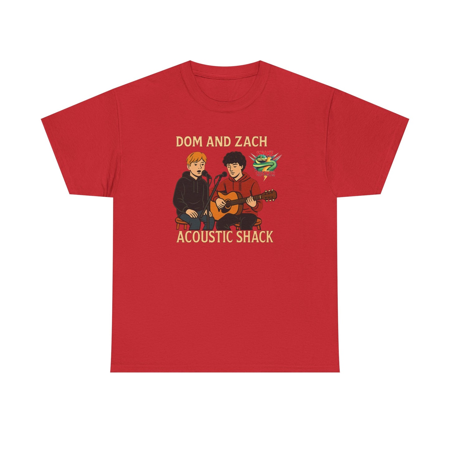 Acoustic Shack Unisex Heavy Cotton Tee - Perfect for Music Lovers
