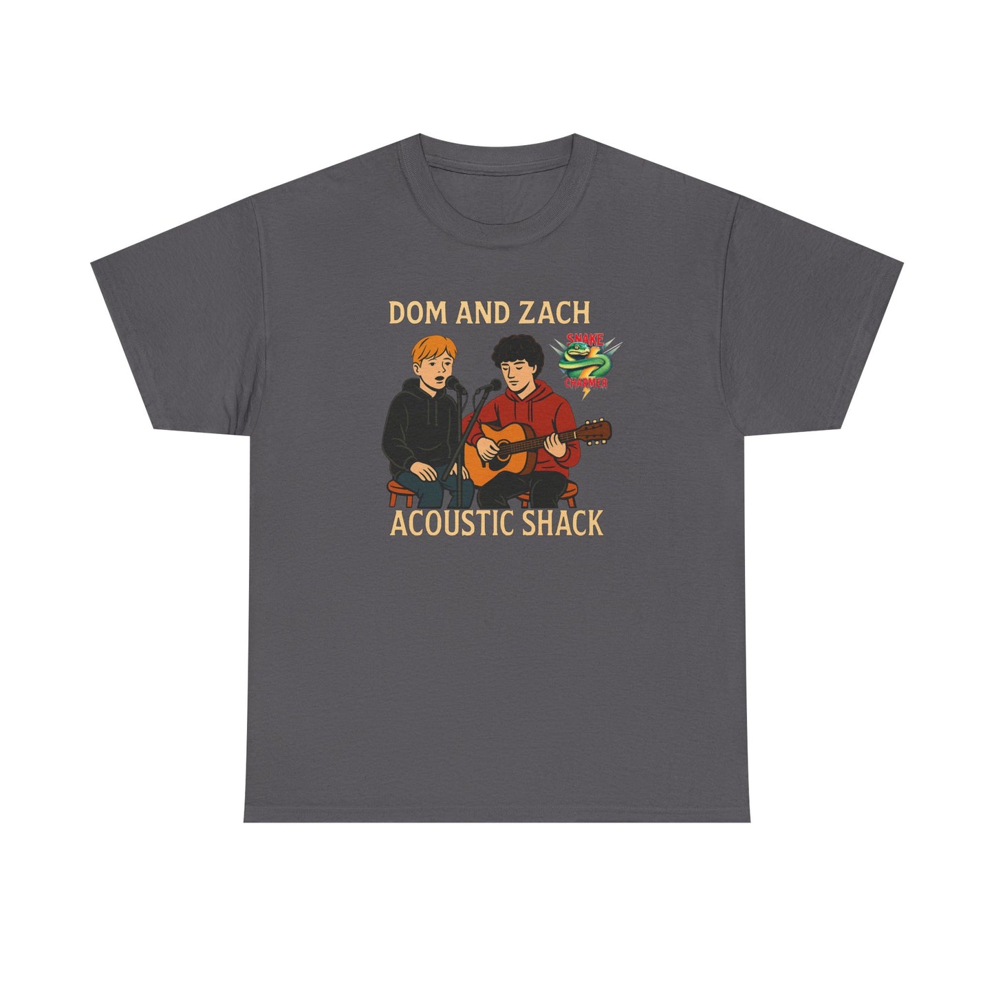 Acoustic Shack Unisex Heavy Cotton Tee - Perfect for Music Lovers
