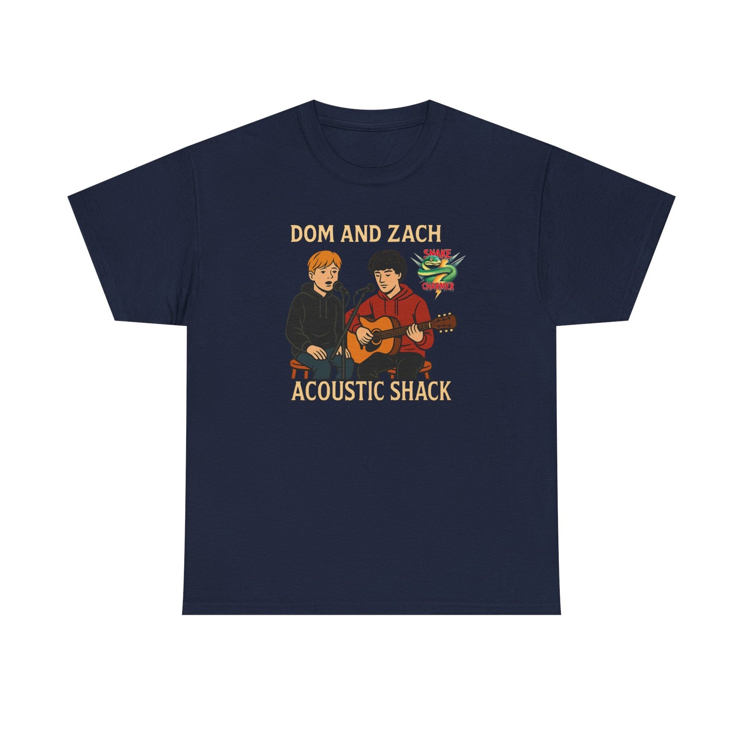 Acoustic Shack Unisex Heavy Cotton Tee - Perfect for Music Lovers