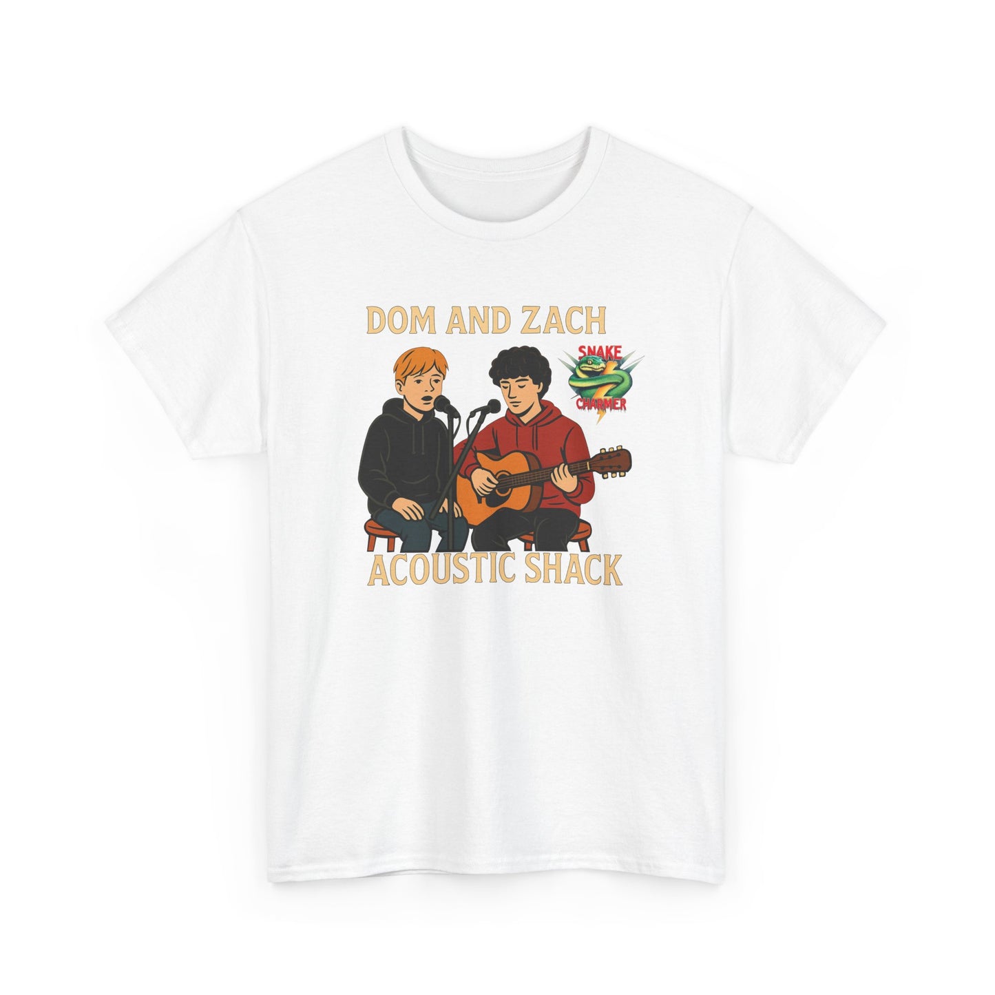 Acoustic Shack Unisex Heavy Cotton Tee - Perfect for Music Lovers