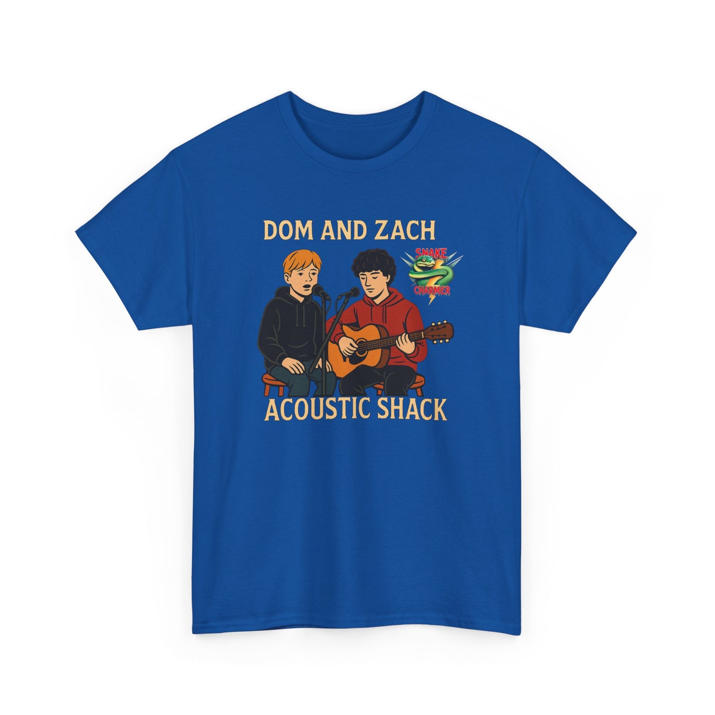 Acoustic Shack Unisex Heavy Cotton Tee - Perfect for Music Lovers