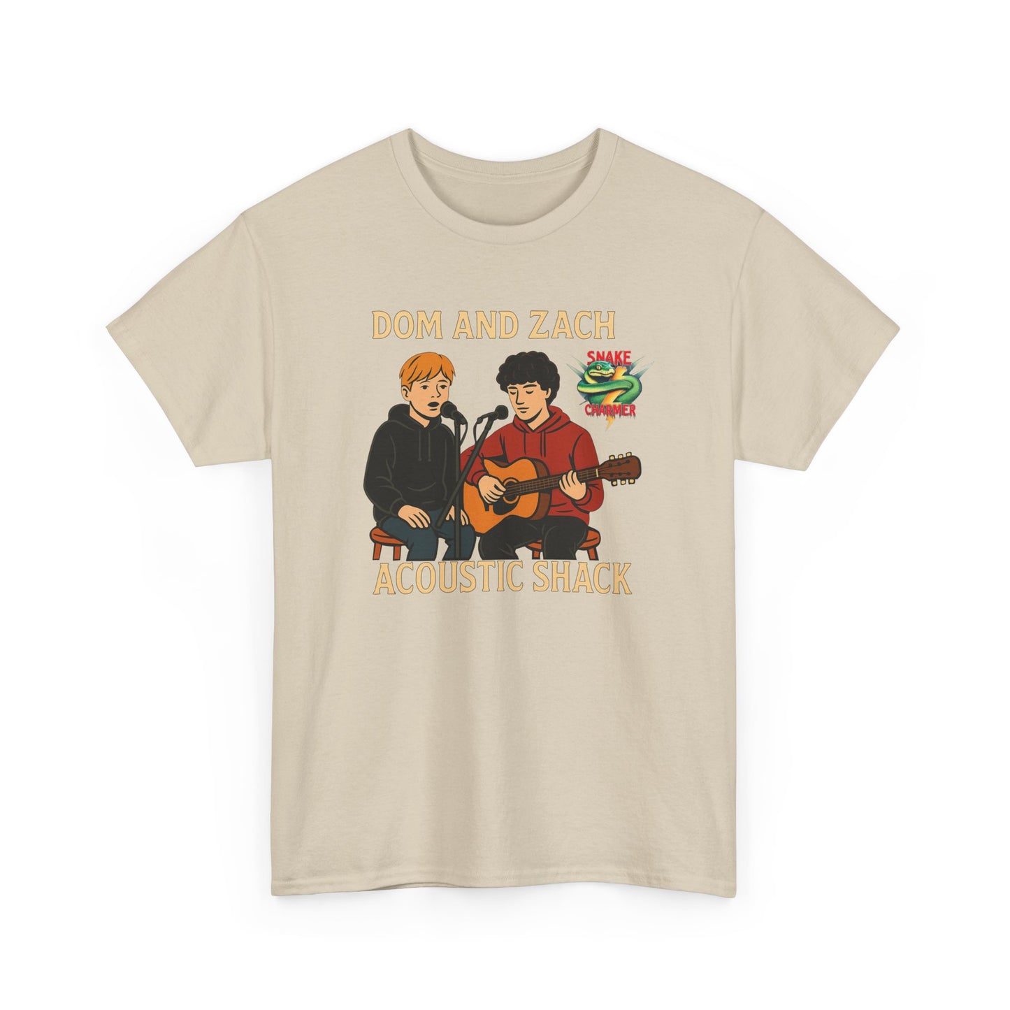 Acoustic Shack Unisex Heavy Cotton Tee - Perfect for Music Lovers