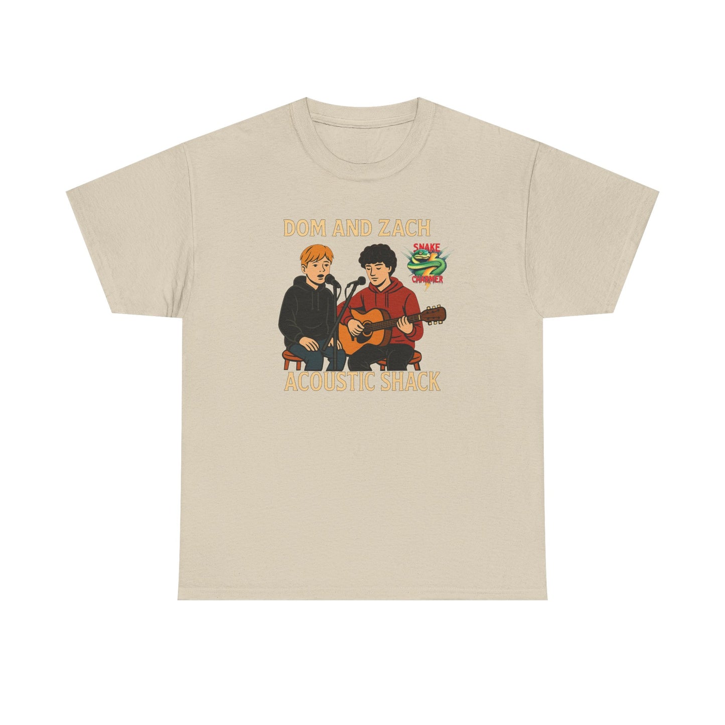 Acoustic Shack Unisex Heavy Cotton Tee - Perfect for Music Lovers
