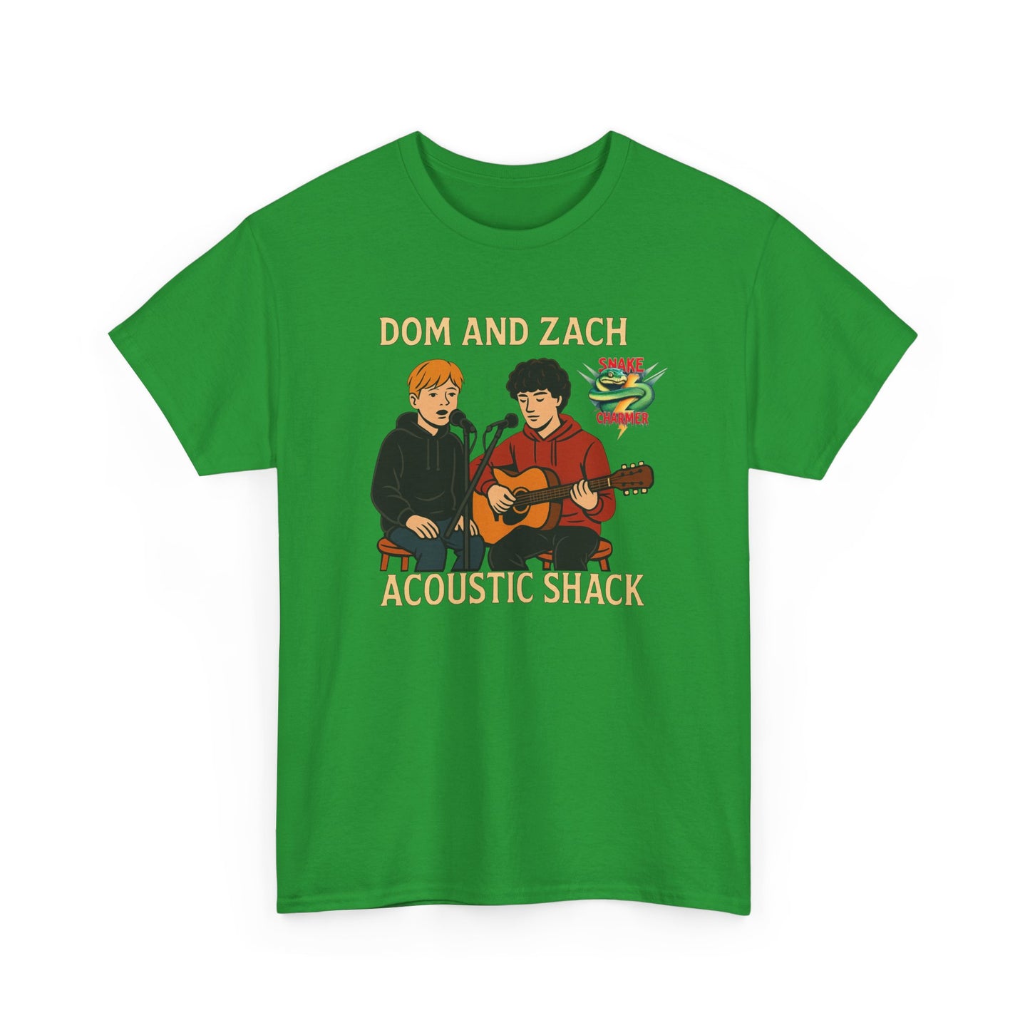 Acoustic Shack Unisex Heavy Cotton Tee - Perfect for Music Lovers