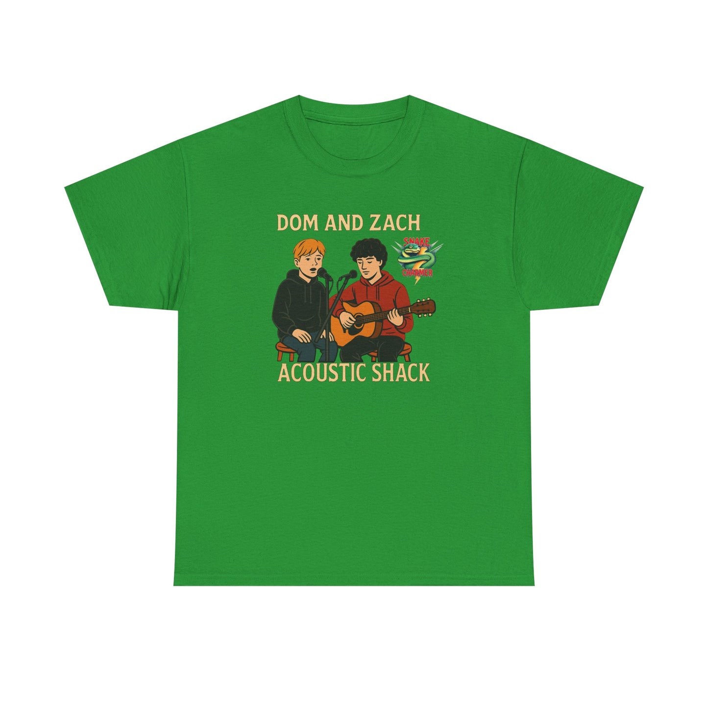 Acoustic Shack Unisex Heavy Cotton Tee - Perfect for Music Lovers