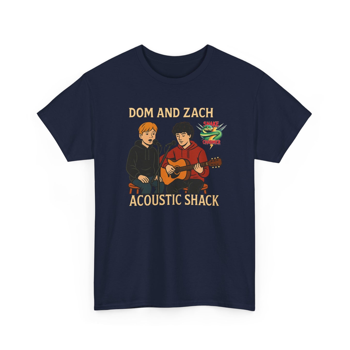 Acoustic Shack Unisex Heavy Cotton Tee - Perfect for Music Lovers